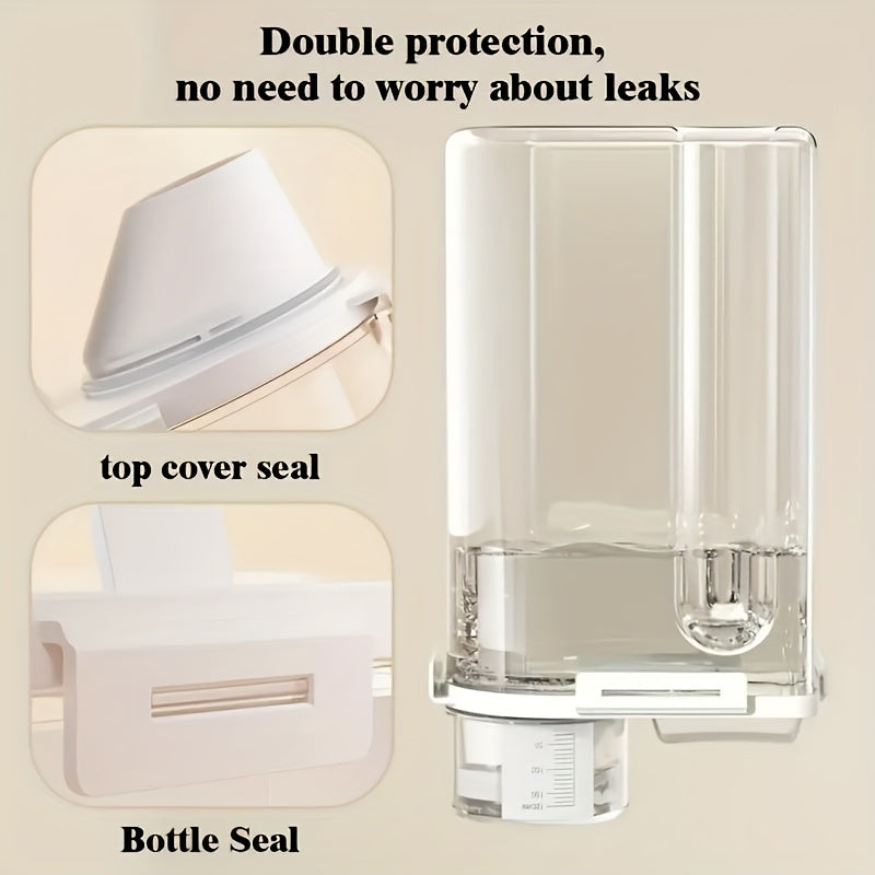 2/3/4 Pack 3Lbs Transparent Rice Storage Container Thickened Plastic Grain Dispenser With Measuring Cup Dry Food Sealed Storage Box