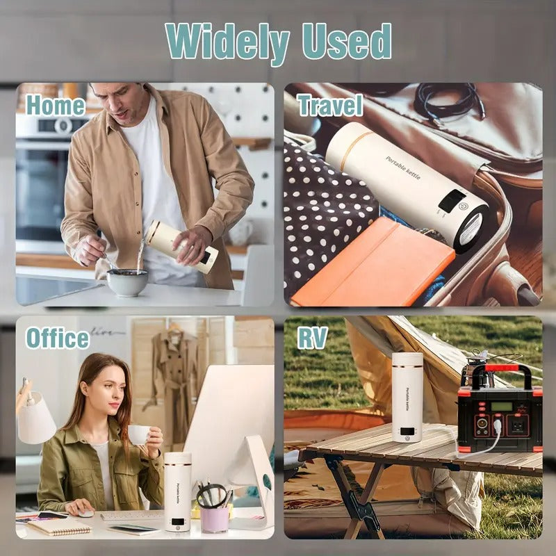 travel electric kettle portable small minkettle water boiler - Temu